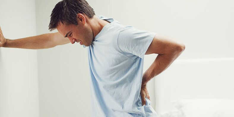 Niedrige Schmerzen bei Prostatitis