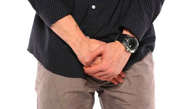 Leistenschmerzen mit Prostatitis